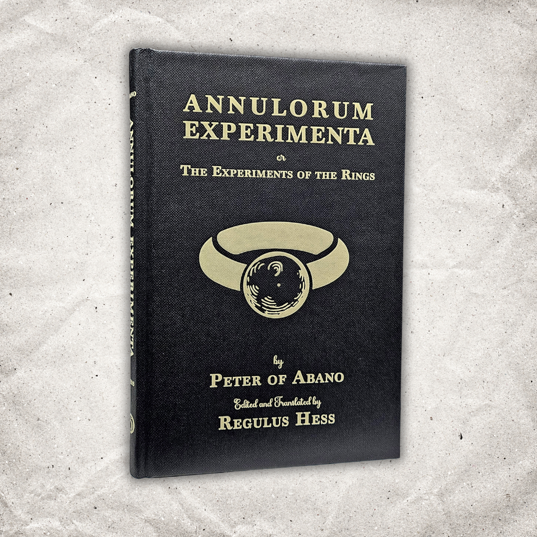 Hadean Press Annulorum Experimenta or the Experiments of the Rings – Hadean Press