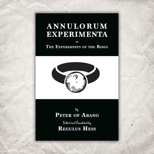 Annulorum Experimenta or the Experiments of the Rings